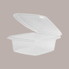 50 Pz Vaschetta + Coperchio PP 500cc per Uso Caldo Microonde [cb11178c]