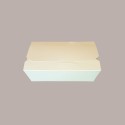 60 Pz Box per Alimenti Medio in Carta Crema Asporto 180x120H50 [2403fe28]