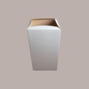Cartone Scatola Getta Carte Ufficio Tortora 29x29H50 [5581777d]