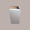 Cartone Scatola Getta Carte Ufficio Tortora 29x29H50 [5581777d]