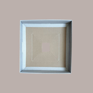 Cartone Scatola Getta Carte Ufficio Tortora 29x29H50 [e7ccf167]
