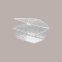 50 Pz Vaschetta con Coperchio Trasparente Alimenti Bio PLA 1000cc [984726a4]