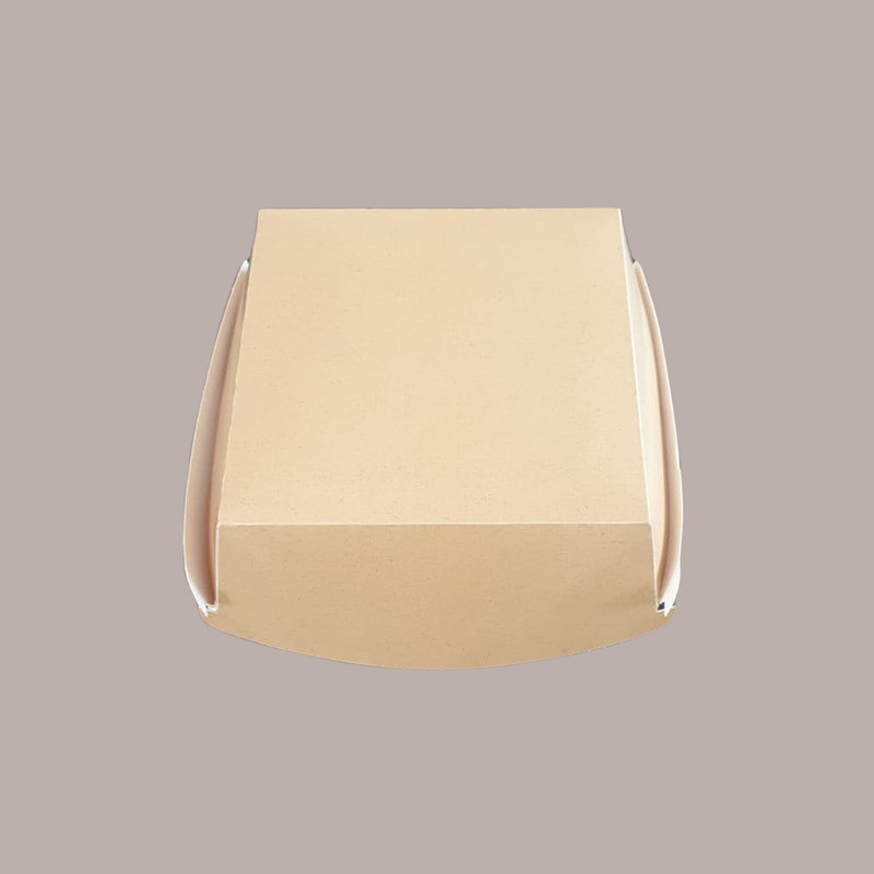 100 Pz Porta Panino Hamburger Medio Bio Compost 120x120H110 [f5b26568]
