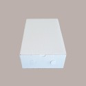 50 Pz Scatola Asporto Triplo Vegetale Bianca Stesa 290x170H75 [ca03f081]