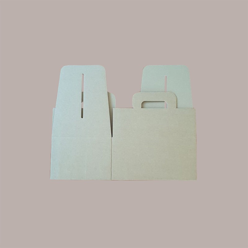 10 Bauletto Grande Take Away Food Box Carta Avana 280x200H140 [304c4f45]