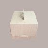 10 Pz Valigetta Scatola Box Asporto Piccolo Cadeaux Avana Manico [f3c1444c]