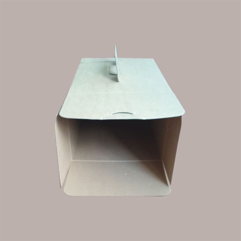 10 Pz Valigetta Scatola Box Asporto Piccolo Cadeaux Avana Manico [44dc8548]