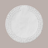 100 Pz Pizzi Pasticceria Carta Bianchi Tondi Centrini Dm160 mm [6c4d9a01]