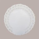 100 Pz Pizzi Pasticceria Carta Bianchi Tondi Centrini Dm160 mm [db505b05]