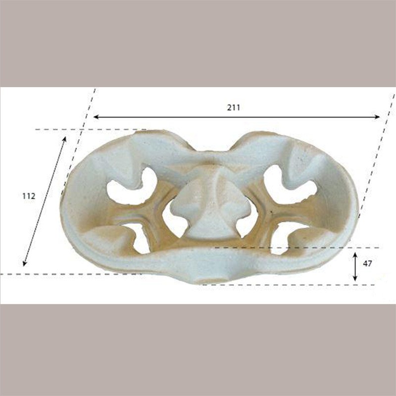 100 Porta 2 Bicchieri Caffè Cappuccino Polpa Carta Riciclata [aa4bbdca]