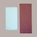 125 Pz Buste Portaposate Carta Paglia Bordeaux Tovagliolo 40x40 [82dd8d28]