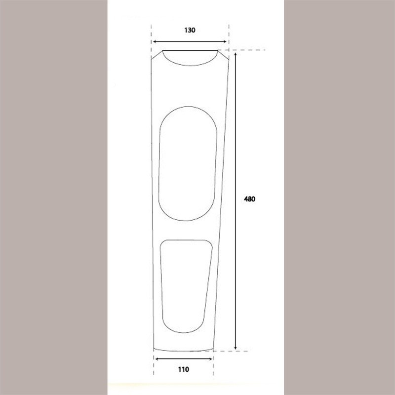 Porta Patatine e Porta Bicchiere Carta Avana Freebox TRIO x 50 pz [99a12201]