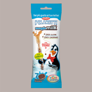 42 Pezzi Polaretti Magic Milk Biscotto Sorpresa Cannuccia Bio Dolfin [4aa058ba]