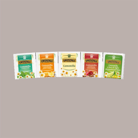 20 Pz Filtri Infusi Camomilla Collection 5 Gusti Diversi TWININGS [2168fc80]