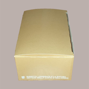100 Pz Porta Crocchette Piccolo Fritti Asporto Avana BIO 115x73H45 [a3c75c2e]