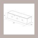 50 Pz Porta Hot Dog Richiudibile Avana Bio Compost 230x73H54mm [ba257937]