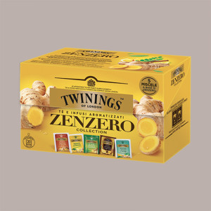 20 Pz Filtri Bustine Tè Aromatizzato Zenzero Collection TWININGS [abb76fa7]
