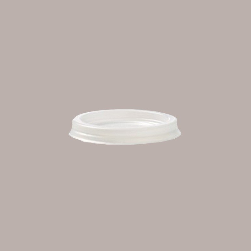 100 Pz Coperchio Piano Bicchiere Caffè Polistirolo Opaco 3oz 80 Ml [48312a3f]