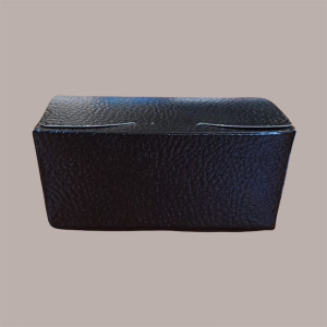 10 Pz BALLOTIN Scatola Porta Cioccolatini Pelle Nero 115x75H50 [25243a93]