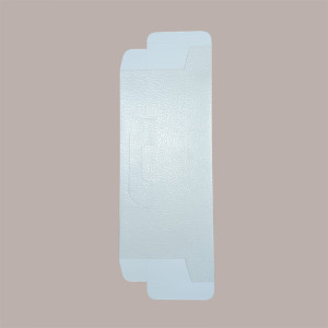 10 Pz Scatola Porta STRUDEL Pelle Bianco Manico 400x150H60 [4c52b66d]