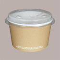 60 Pz Coppa in Carta Avana per Macedonia 350 Gelato 390 Ml [08616332]