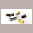 500 Pz Mini Stecco in Legno per Gelato 8x2H72mm Martellato [a028740a]