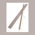 1000 Pz Palette Legno Lunghe 180mm Imbustate Caffè Cappuccino [15dad34f]