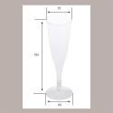 27 Pz Bicchiere Champagne Aperitivo Party Bio PLA Flute 100Ml [3868cdd5]
