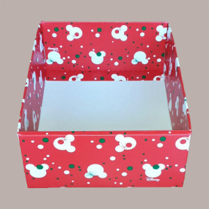 3 Pz Scatola Baule+Coperchio Carta Mickey's Disney 300x230H110 [c28efe04]