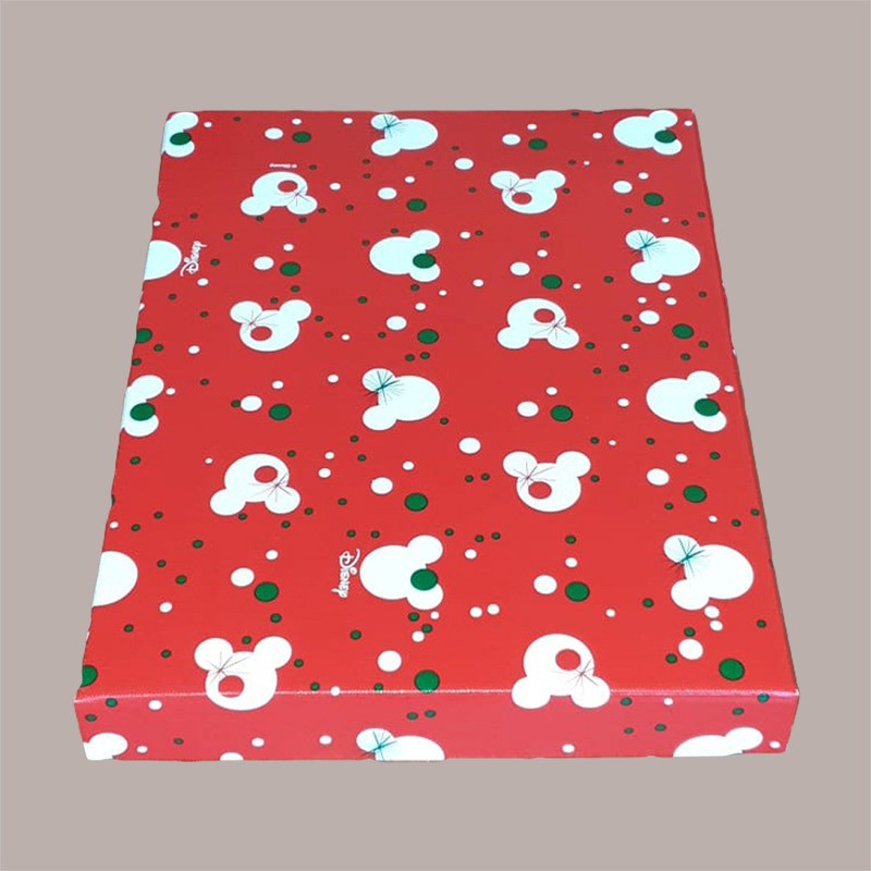 3 Pz Scatola Baule+Coperchio Carta Mickey's Disney 340x250H120 [2b19a40c]