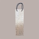 20 Pz Shopping Box 1 Bottiglia Carta Words con Cordini 95x95H380 [14bada36]