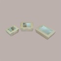 50 Box Alimenti Medio Asporto Carta Marrone Finestra 175x140H65 [4f6e5f95]