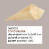 100 Pz Cono Palma Piccolo Finger Food Aperitivo 85H125mm [2fd95ef2]