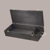 Cassetta Baule Nero in Legno di Betulla per Prosciutto con Clip Oro [c1c86bac]