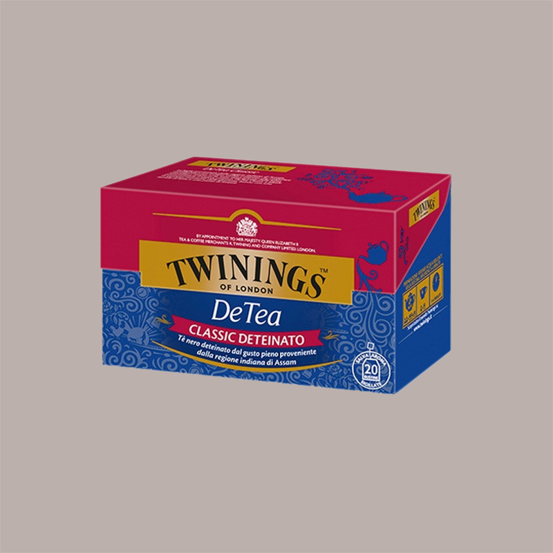 20 Filtri Bustine Tè Classico Deteinato Origine Kenya Twinings