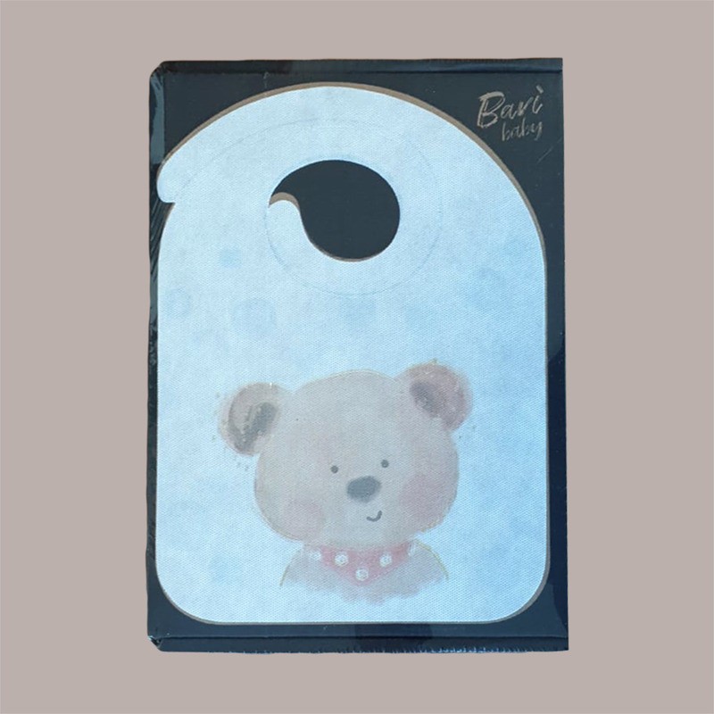 300 Pz Bavaglini Baby Bambino Fantasia Orsetto Puppy Tessuto Tnt [6879c1ec]