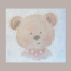 300 Pz Bavaglini Baby Bambino Fantasia Orsetto Puppy Tessuto Tnt [b15f82e1]