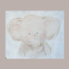 300 Pz Bavaglini Baby Bambino Fantasia Elefantino Puppy in Tnt [bf0633e2]