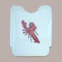 100 Pz Bavaglio BIG Monouso Fantasia Aragosta Tessuto Tnt 43x46 [482d08d3]