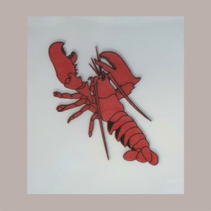 100 Pz Bavaglio BIG Monouso Fantasia Aragosta Tessuto Tnt 43x46 [4d7d4fcd]