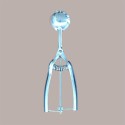 Porzionatore a Molla Palline Gelato Acciaio Dm48mm Martellato [0fd0f1cd]