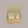 60 Box Alimenti Asporto 2 Scomparti in Carta Marrone 170x140H65 [87e9e22b]