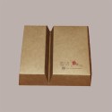 60 Box Alimenti Asporto 2 Scomparti in Carta Marrone 170x140H65 [8d496c17]