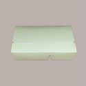 60 Box Alimenti Asporto 2 Scomparti Carta Champagne 195x140H45 [55c6573b]