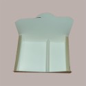 60 Box Alimenti Asporto 2 Scomparti Carta Champagne 195x140H45 [e78bd121]