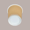 100 Pezzi Bicchiere Termico Carta Caffè Avana 2,5oz 50 ml [bb67a39a]