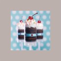 100 Pz Kit Stampi Gelato Dolci Semifreddi Push Up Pops 90 ml [1dca3754]