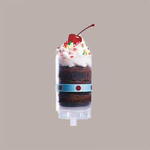 100 Pz Kit Stampi Gelato Dolci Semifreddi Push Up Pops Mini 50 ml [9f36a84b]