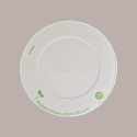 50 Coperchio Carta Bianco Foro Taglio Croce Dm80 Bicchiere BH25 [bf6ed96b]