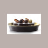 10 Vassoio Oro Marrone Charlotte Tiramisù Babà Profitterol 24 cm [a617e2c8]